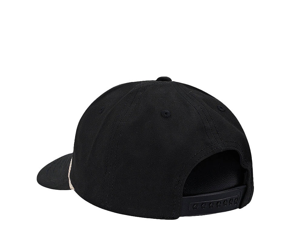 American Needle Yosemite NP Canvas Black Casual Snapback Hat