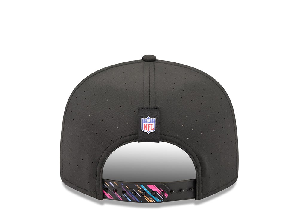 New Era New York Giants Crucial Catch 2026 Black Edition 9Fifty Split Panel Snapback Cap