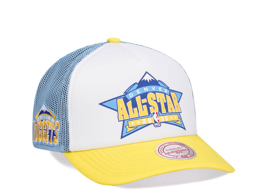 Mitchell & Ness Denver Nuggets All Star 2005 Party Time Trucker Snapback Hat