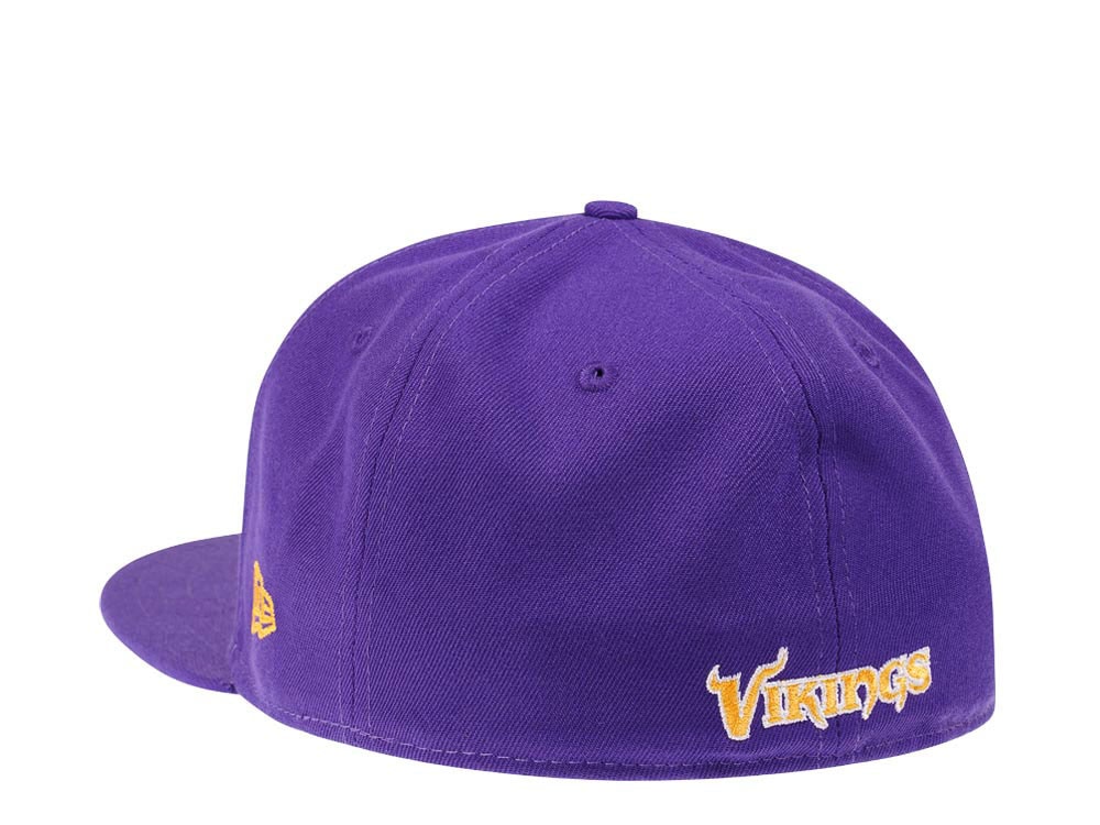 New Era Minnesota Vikings Alternate Logo Purple Edition 59Fifty Fitted Hat