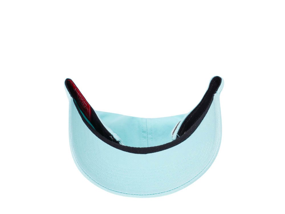 American Needle Malibu Sporting Club Teal Vintage Casual Strapback Hat