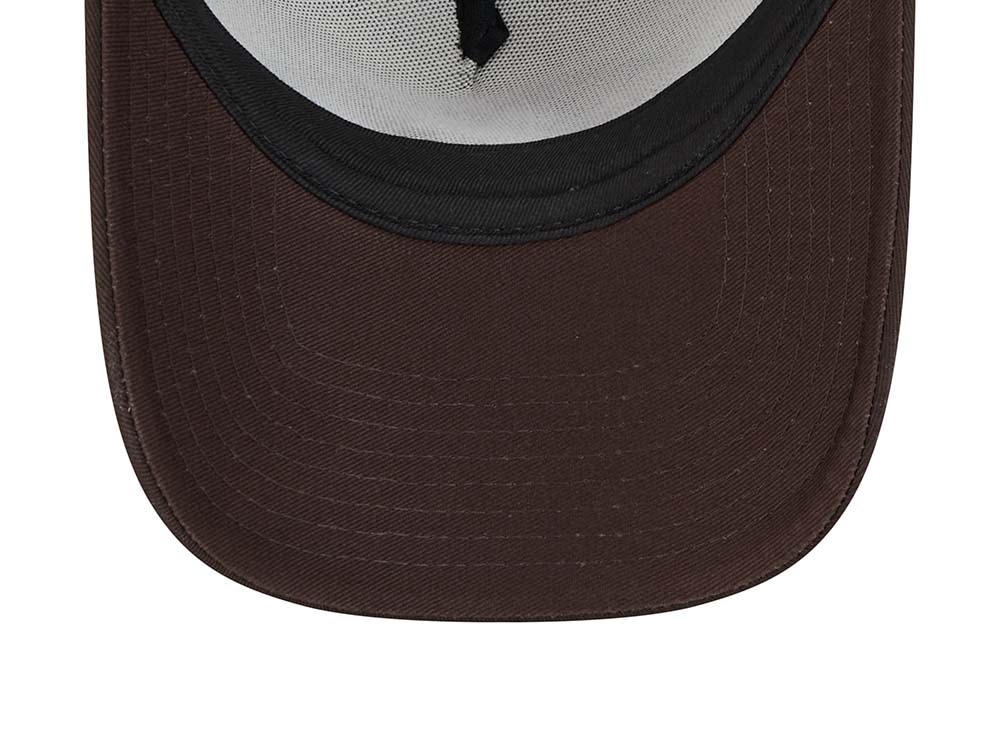 New Era Cleveland Browns Sideline 2024 9Forty A Frame Trucker Snapback Hat