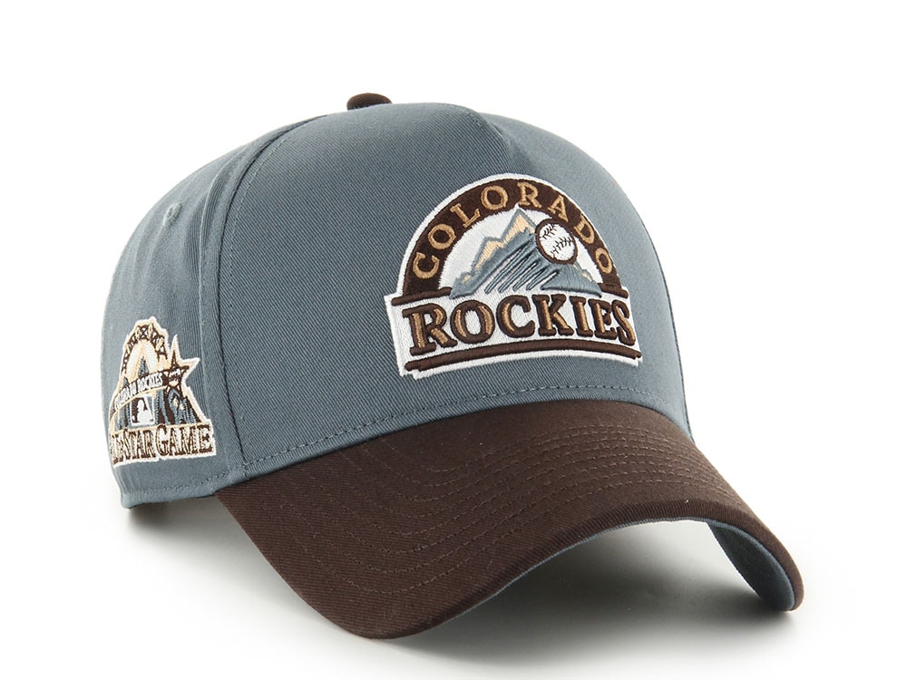 47Brand Colorado Rockies All Star Game 1998 Basalt Edition MVP Snapback Cap