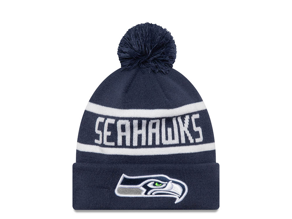 New Era Seattle Seahawks On The Cuff Navy Mutse