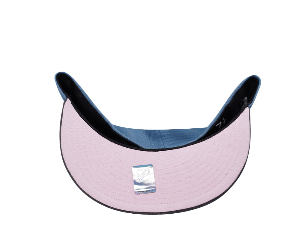 New Era Colorado Avalanche 25th Anniversary Faded Blue Pink Two Tone Edition 59Fifty Fitted Hat
