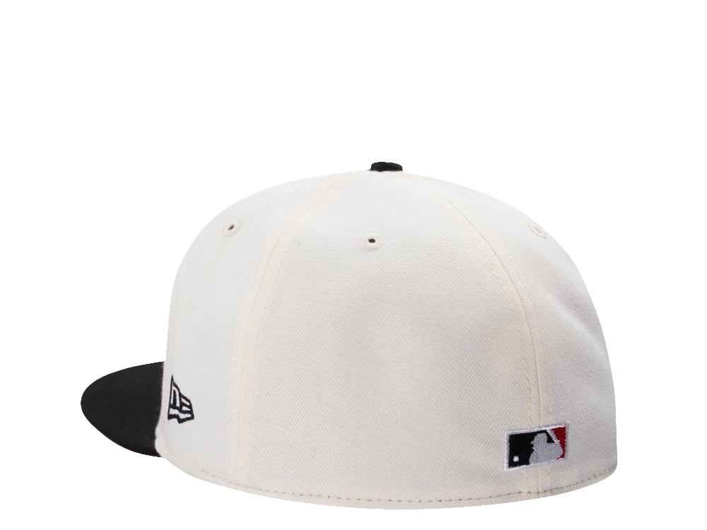 New Era Los Angeles Dodgers World Series Champions 2025 Chrome Two Tone Edition 59Fifty Fitted Cap