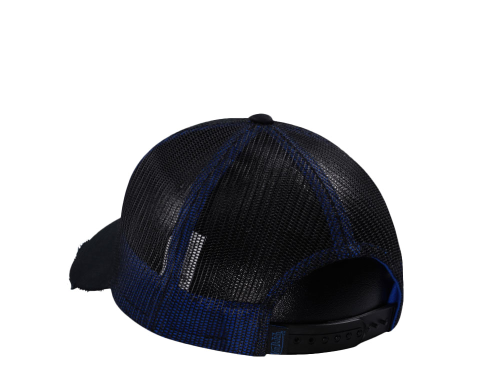 Von Dutch Oval Patch Black Trucker Snapback Cap