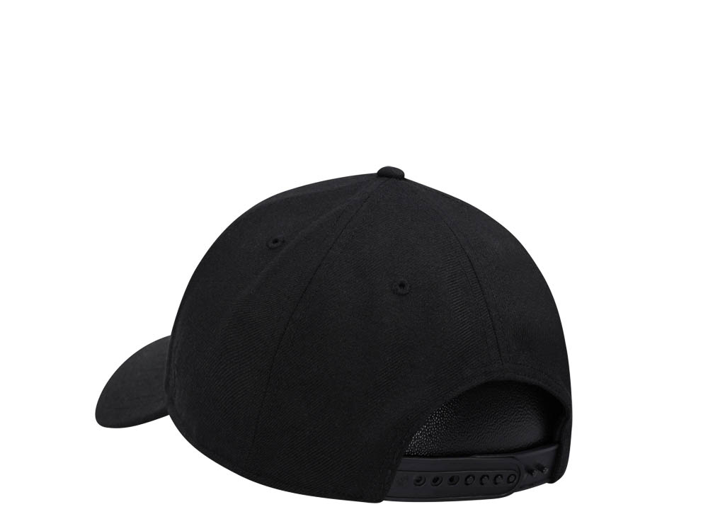 47Brand Chicago Blackhawks Black MVP Snapback Hat