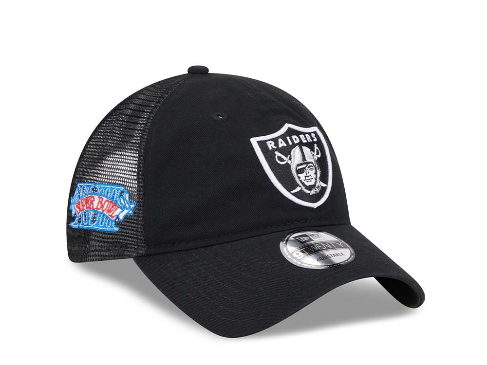 New Era Las Vegas Raiders Super Bowl XVIII Trucker Edition 9Twenty Snapback Hat