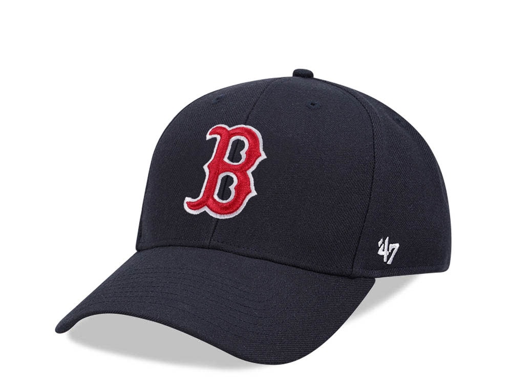 47Brand Boston Red Sox Navy Ballpark MVP Snapback Hat