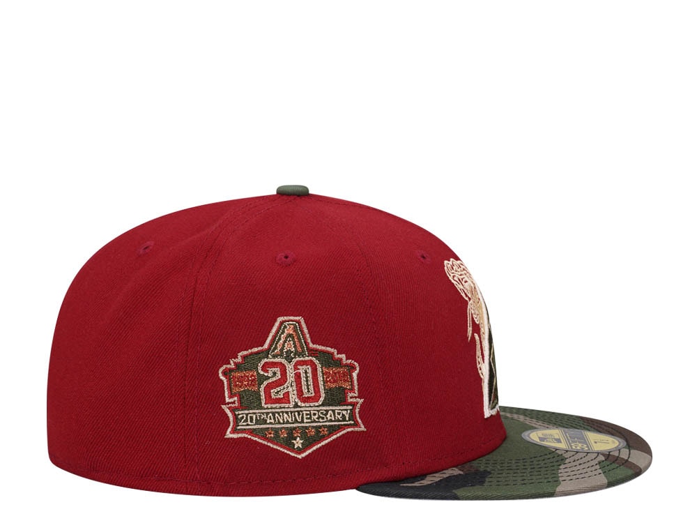 New Era Arizona Diamondbacks 20th Anniversary Brick Camo Two Tone Edition 59Fifty Fitted Hat