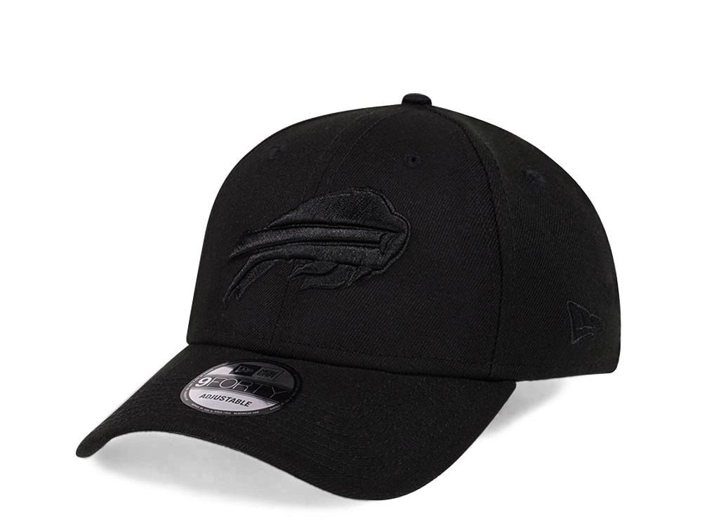 New Era Buffalo Bills Black on Black Edition 9Forty Snapback Hat