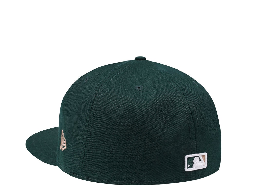 New Era St. Louis Cardinals Dark Green Beige Edition 59Fifty Fitted Hat