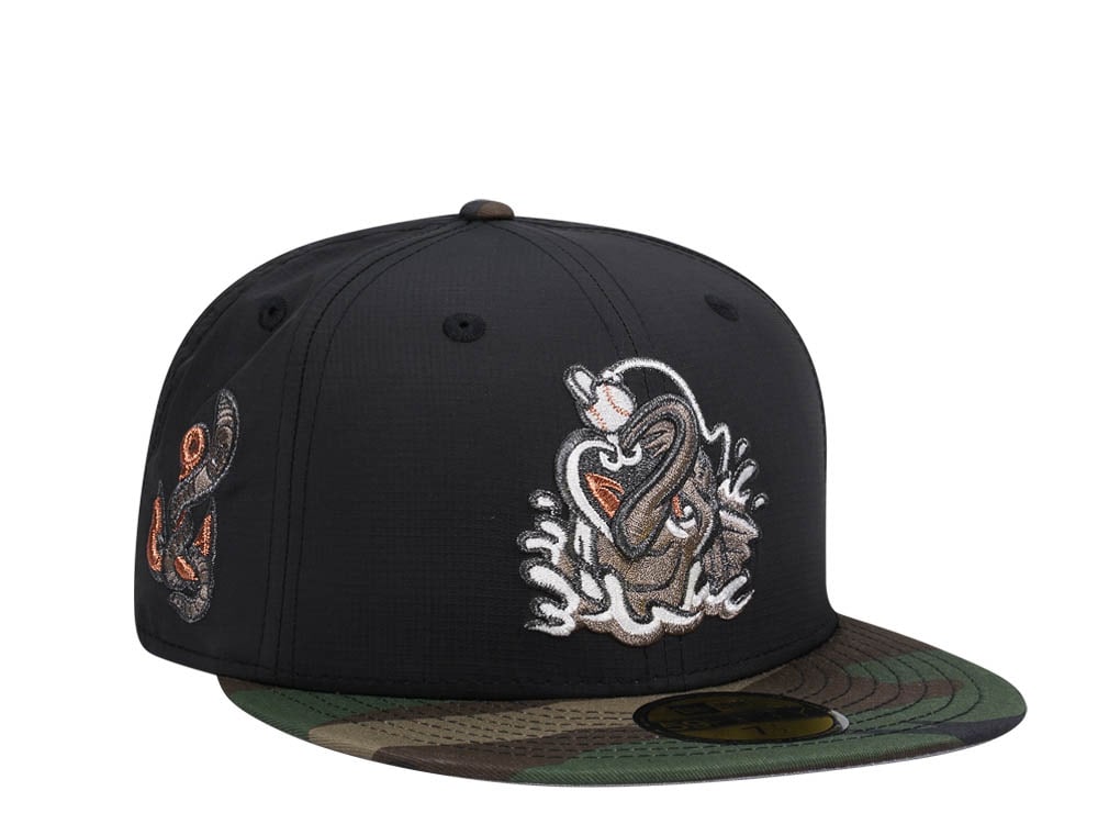New Era Gwinnett Stripers Ripstop Outdoor Two Tone Edition 59Fifty Fitted Hat