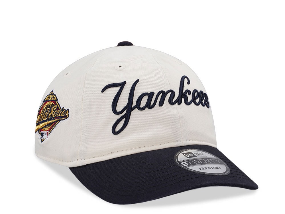 New Era New York Yankees World Series 1996 Chrome Two Tone Edition 9Twenty Strapback Hat