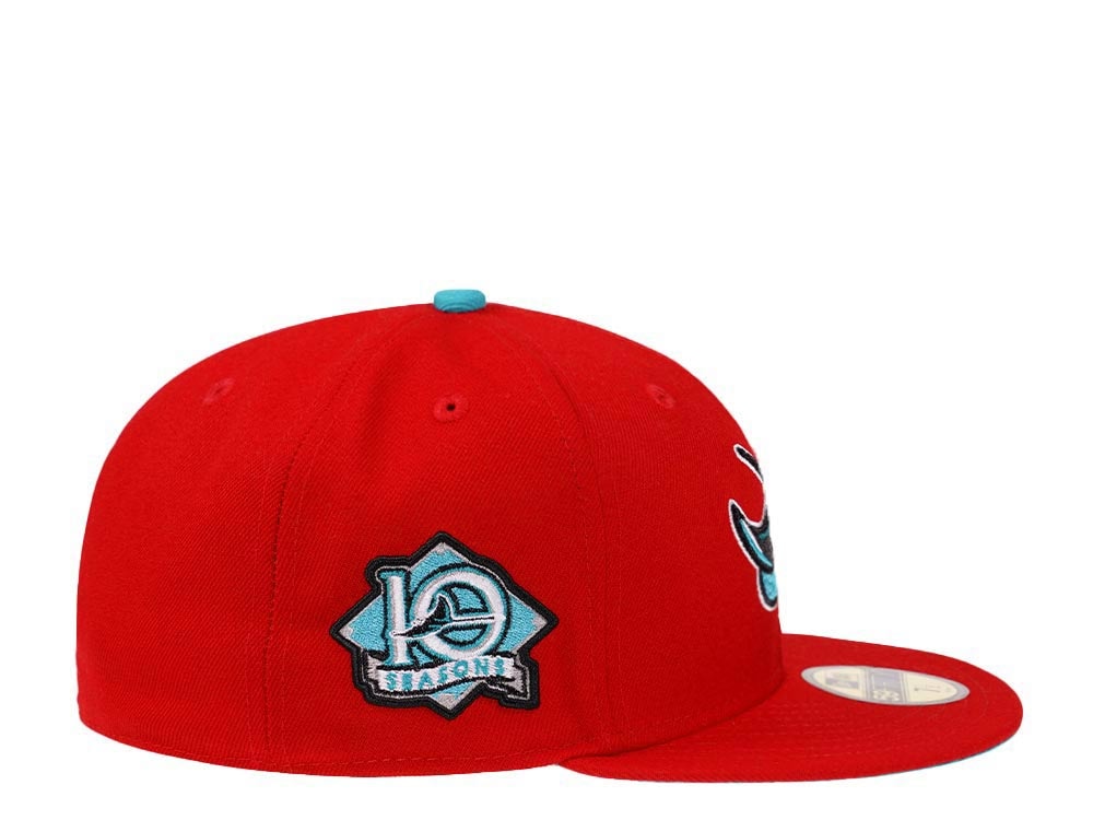 New Era Tampa Bay Rays 10th Anniversary Metallic Color Flash Edition 59Fifty Fitted Hat