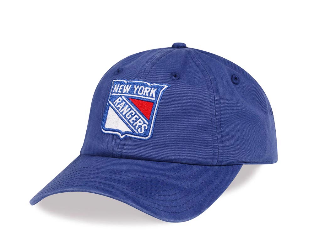 American Needle New York Rangers Blue Casual Strapback Hat