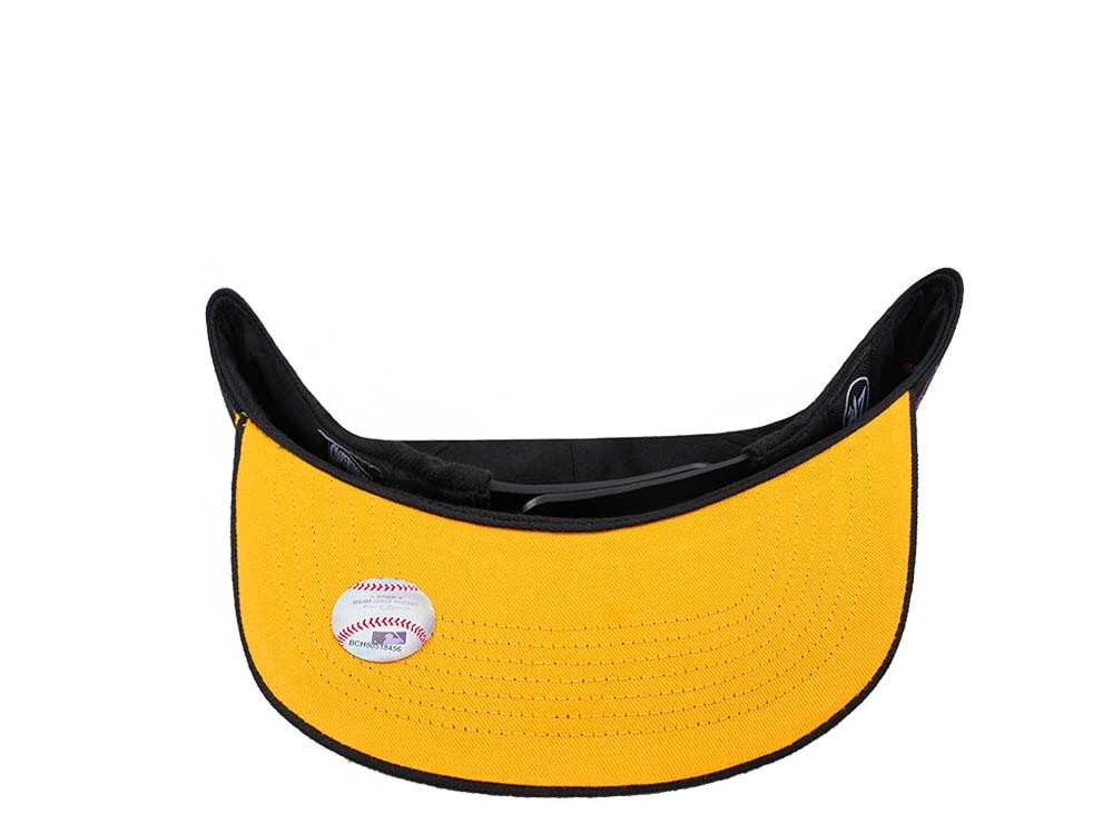 47Brand Pittsburgh Pirates 76th World Series World Black Sure Shot Under Captain Snapback Hat