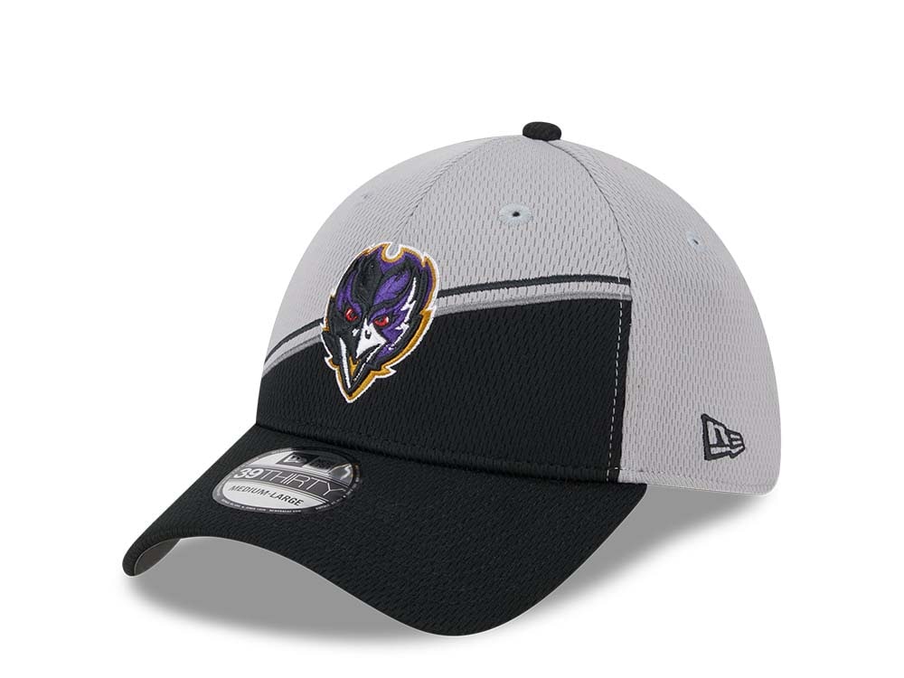 New Era Baltimore Ravens NFL Sideline 2023 39Thirty Stretch Hat