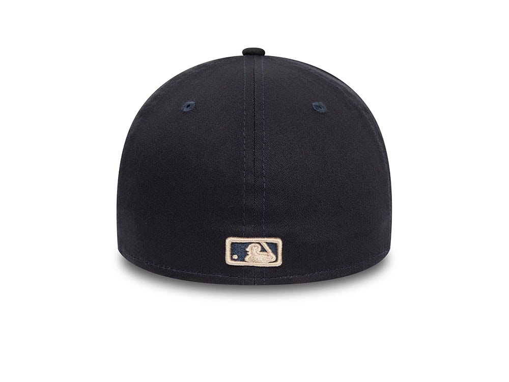 New Era New York Yankees Navy League Essential Edition 39Thirty Stretch Hat