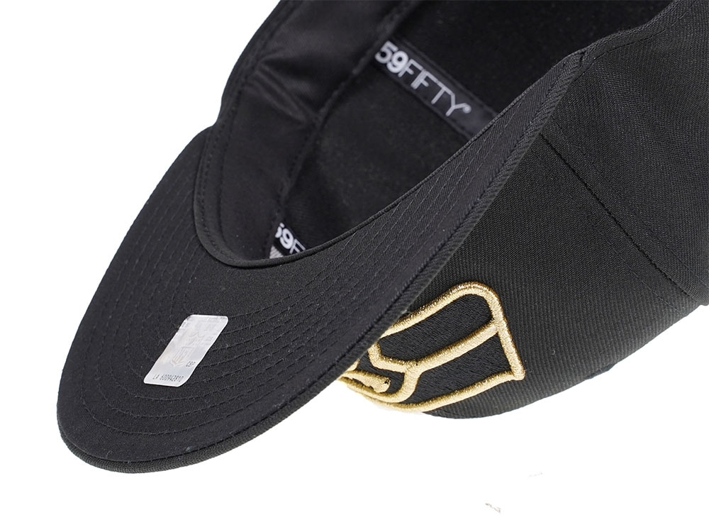 New Era Seattle Seahawks All About Black and Gold Edition 59Fifty Fitted Hat