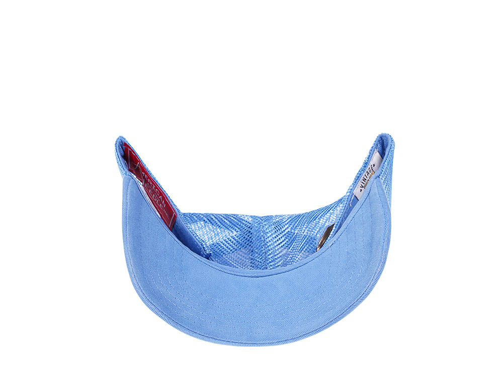 American Needle Quebec Nordiques Blue Trucker Strapback Hat