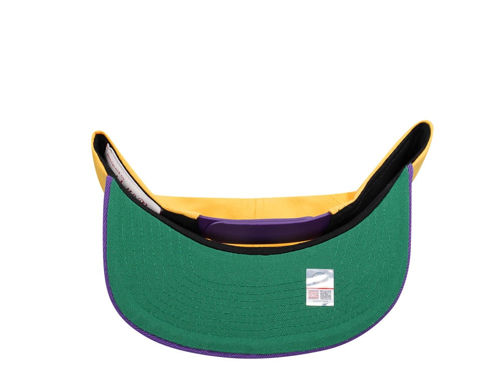 Mitchell & Ness Louisiana State University Transcript Two Tone Snapback Hat