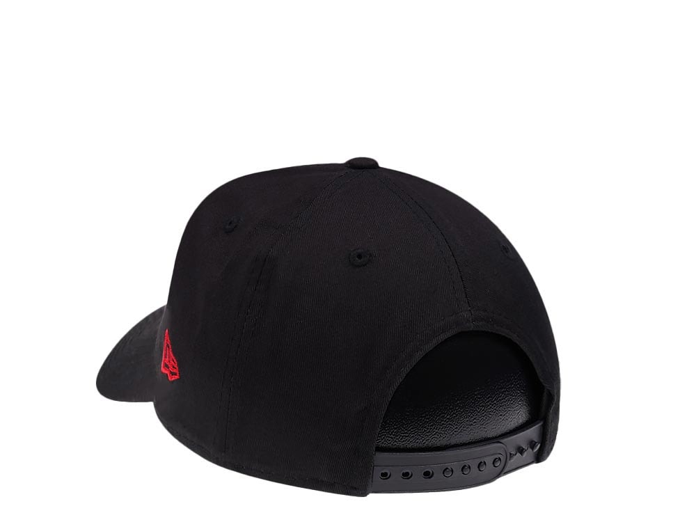 New Era St. Louis Cardinals Black and Red Edition 9Forty A Frame Snapback Hat