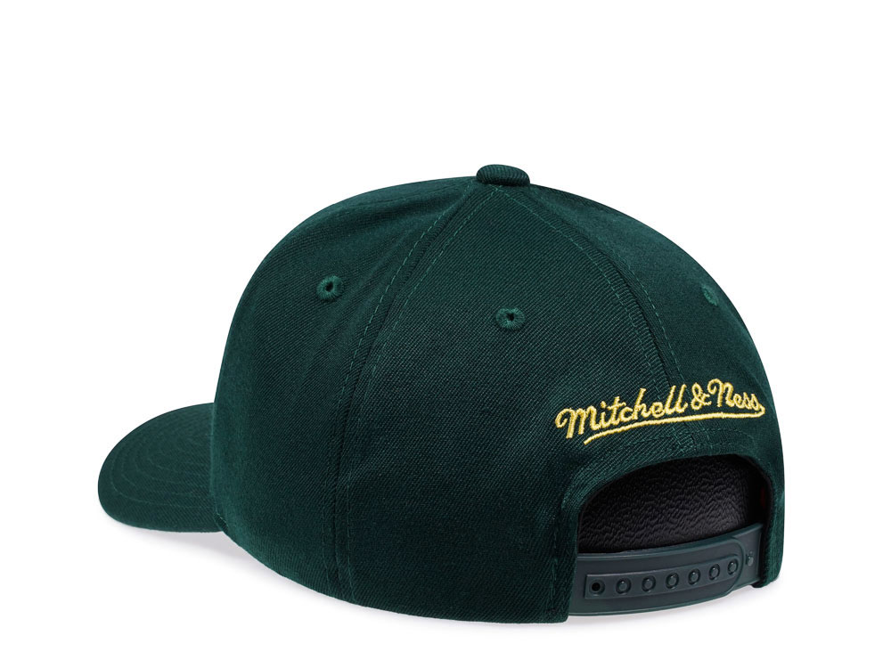 Mitchell & Ness Brooklyn Nets Green Lime Red Line Flex Snapback Hat