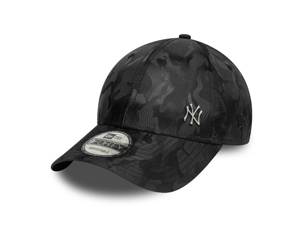 New Era New York Yankees Flawless Pin Black Camouflage 9Forty Strapback Cap