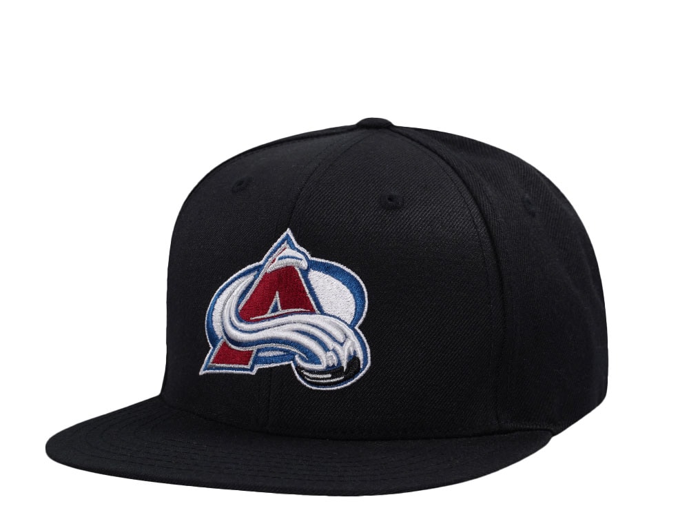 American Needle Colorado Avalanche Black Snapback Hat