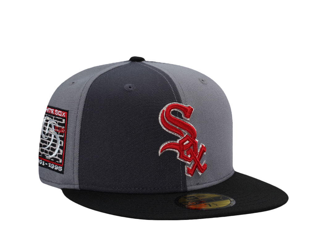 New Era Chicago White Sox 95th Anniversary Gray Pinwheel Edition 59Fifty Fitted Cap
