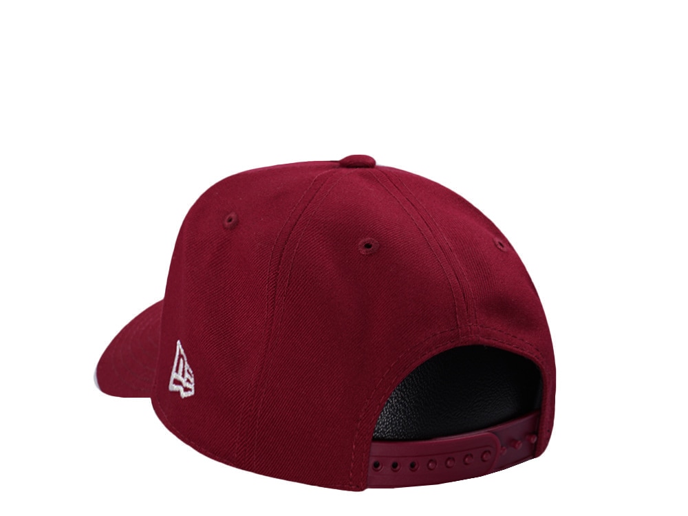 New Era Anaheim Angels 35th Anniversary Cupids Cardinal Red Prime Edition 9Forty A Frame Snapback Cap