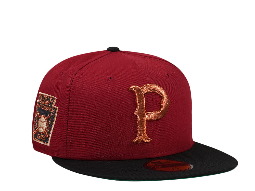 New Era Pittsburgh Pirates World Series 1925 Brick Copper Two Tone Edition 59Fifty Fitted Hat