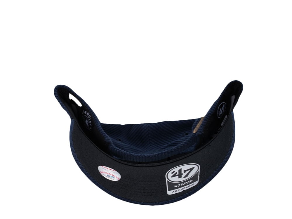 47Brand New York Yankees Navy Thick Cord MVP Strapback Hat