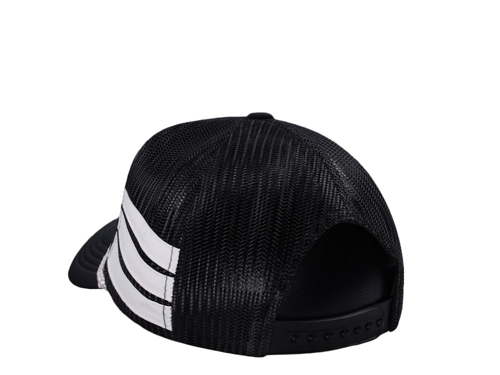 American Needle Pontiac Talladega Black Trucker Snapback Cap