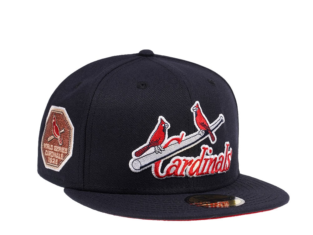 New Era St. Louis Cardinals World Series 1926 Navy and Red Edition 59Fifty Fitted Hat