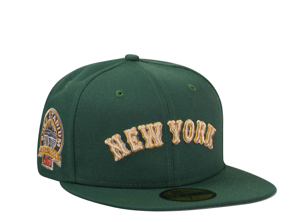 New Era New York Mets Shea Stadium Green Gold Edition 59Fifty Fitted Hat