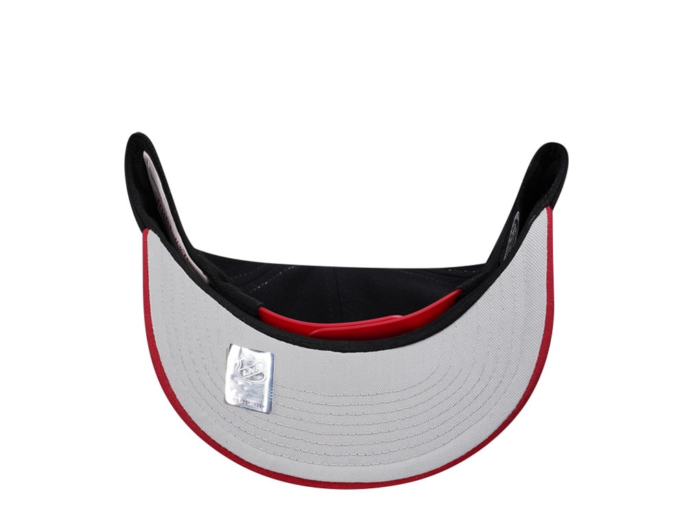 Mitchell & Ness Detroit Red Wings Vintage Logo Pro Crown Fit Snapback Hat