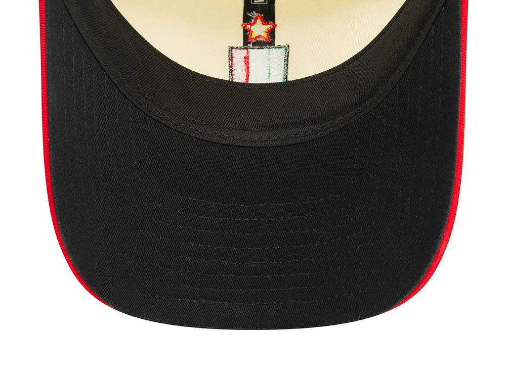 New Era AC Milan Classic Logo 9Twenty Strapback Hat