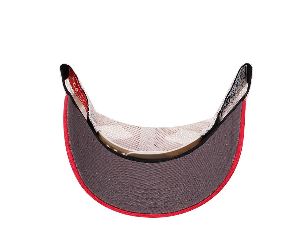 American Needle Corvette Valin Red Trucker Snapback Hat