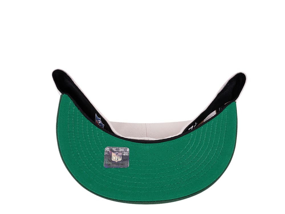 New Era Green Bay Packers Stone  Two Tone Throwback Edition 59Fifty Fitted Hat