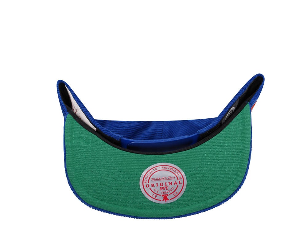 Mitchell & Ness New York Islanders Blue Cord Throwback Snapback Hat
