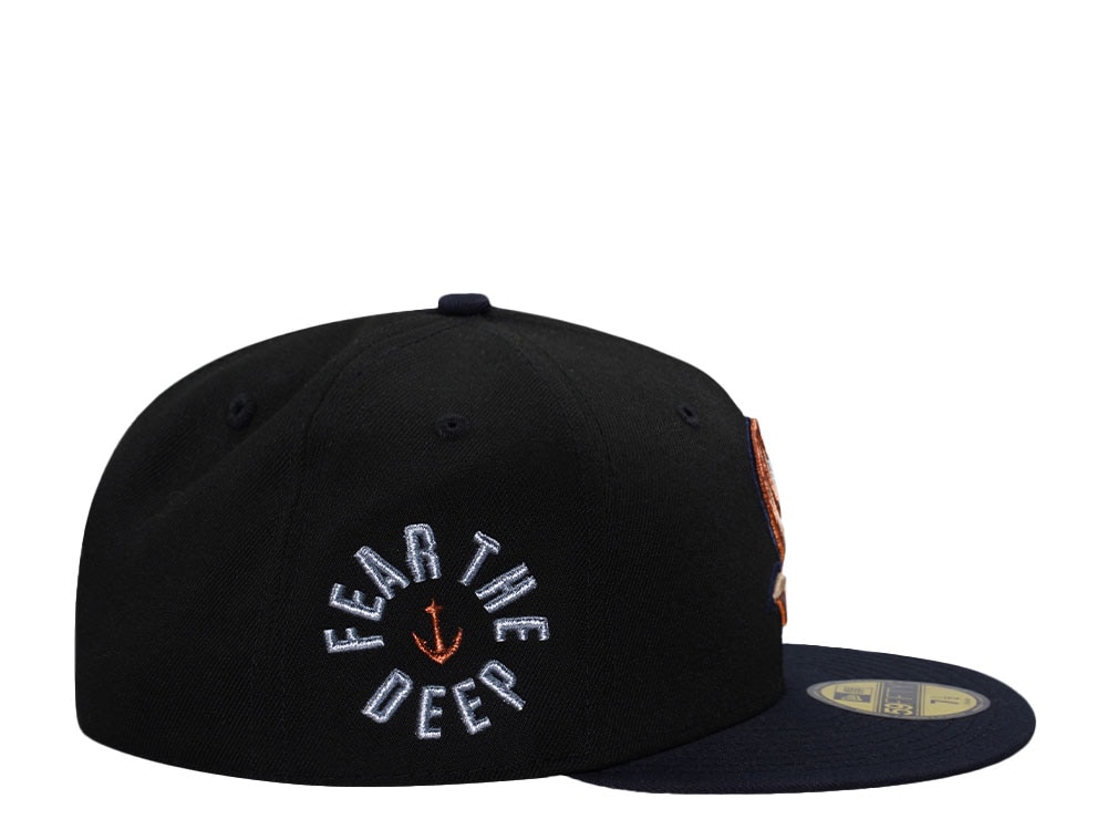 New Era Seattle Kraken Fear the Deep Sneaky Two Tone Edition 59Fifty Fitted Hat
