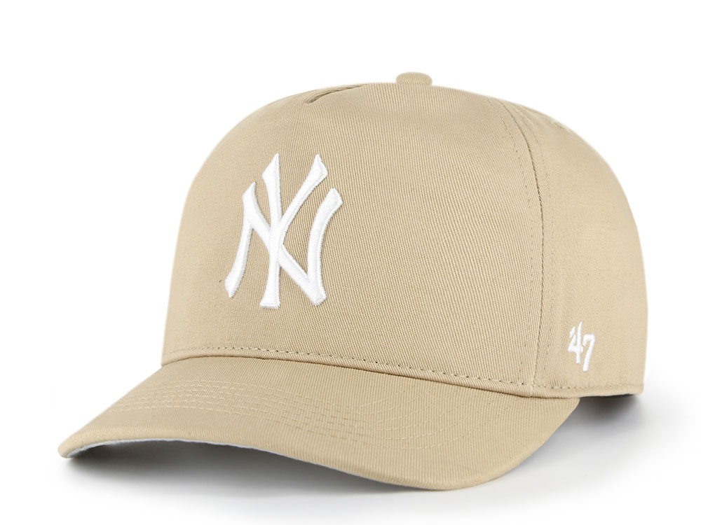 47 Brand New York Yankees Khaki Hitch Snapback Cap