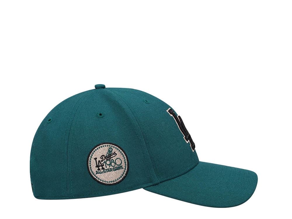 47Brand Los Angeles Dodgers All Star Game 1980 Pacific Green Sure Shot MVP Snapback Hat