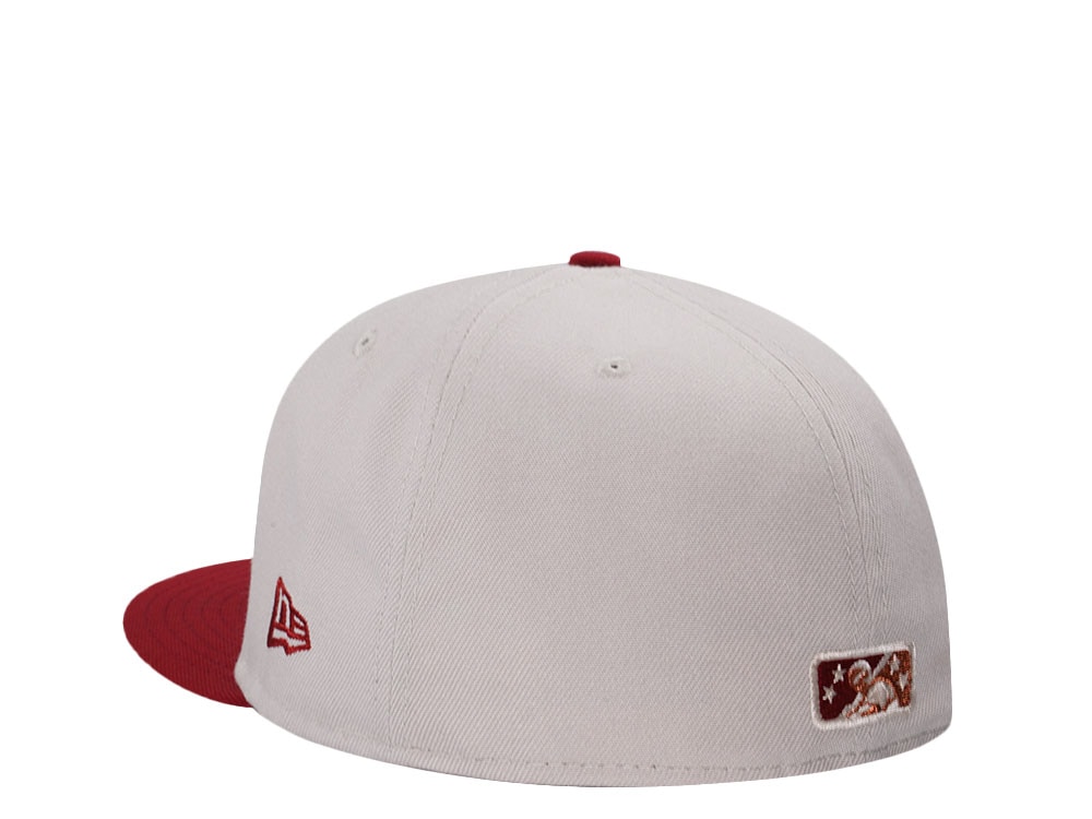 New Era Calgary Cannons Stone Copper Two Tone Edition 59Fifty Fitted Hat