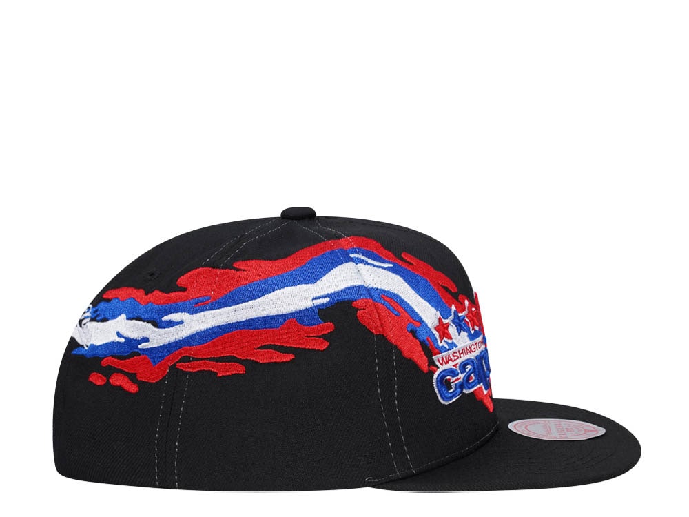 Mitchell & Ness Washington Capitals Vintage Paintbrush Snapback Hat