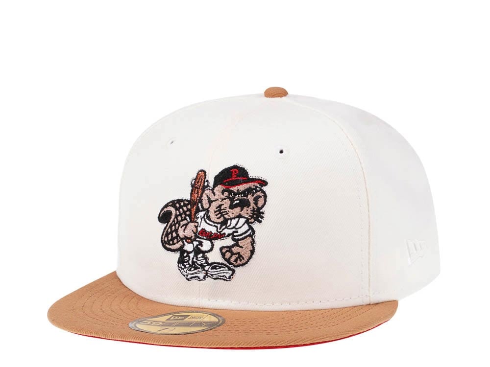 New Era Portland Beavers Cream Two Tone Prime Edition 59Fifty Fitted Hat