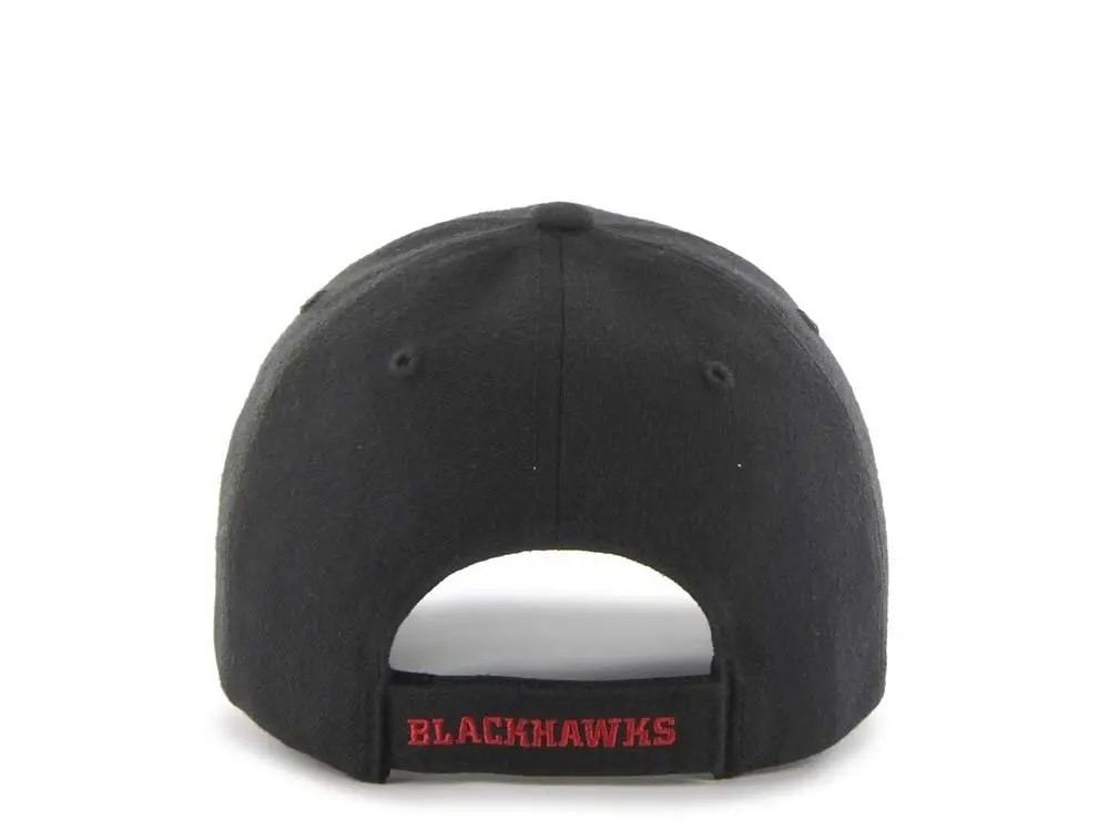 47brand Chicago Blackhawks Classic Curved Strapback Hat